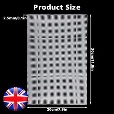 1/2/4Pcs Plastic Mesh Canvas