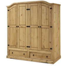 Corona solid pine bedroom - pine,