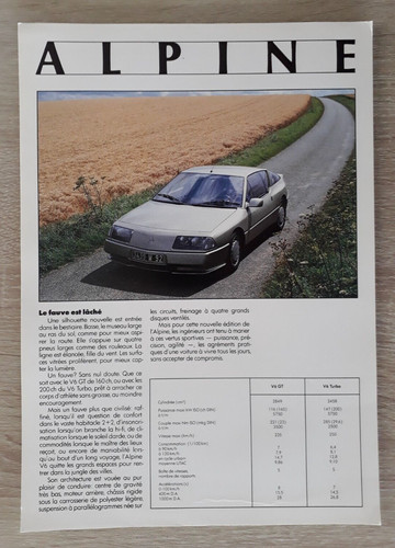 Renault alpine 310 v6 - renault,