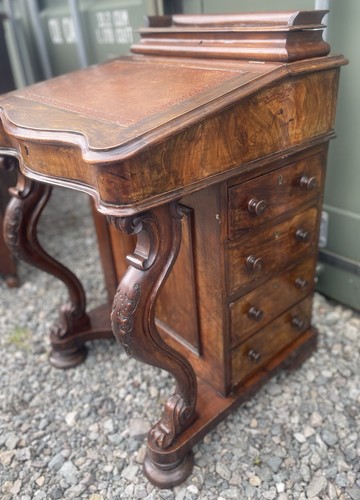 Antique victorian burr walnut - burr,