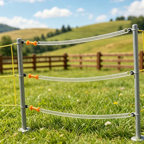 Farm spring gate - spring, electric