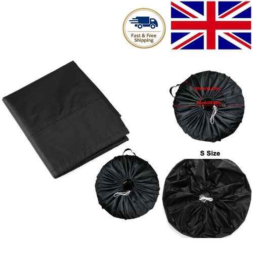Black waterproof tyre - black,