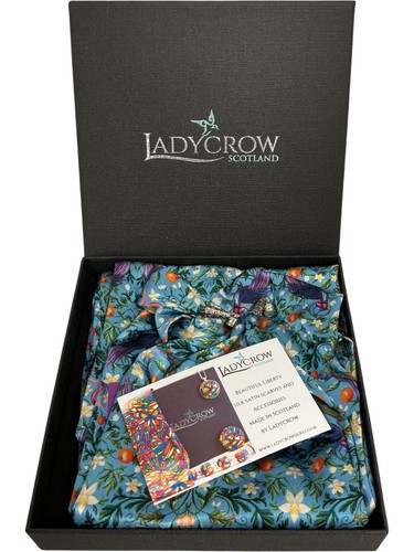 Ladycrow liberty silk scarf - ladycrow,