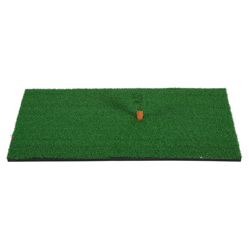 Golf practice hitting - hitting, mat