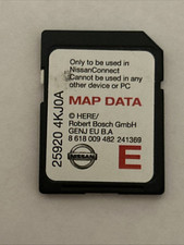 GENUINE NISSAN CONNECT3 MAP DATA SD CARD  25920 4KJ0A