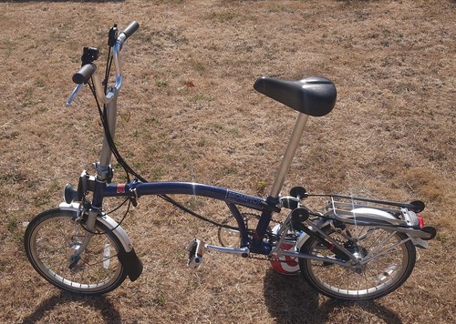 Brompton m6r folding bike - m6r,