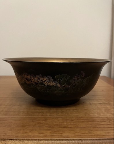 Vintage chinese lacquer paper - chinese,