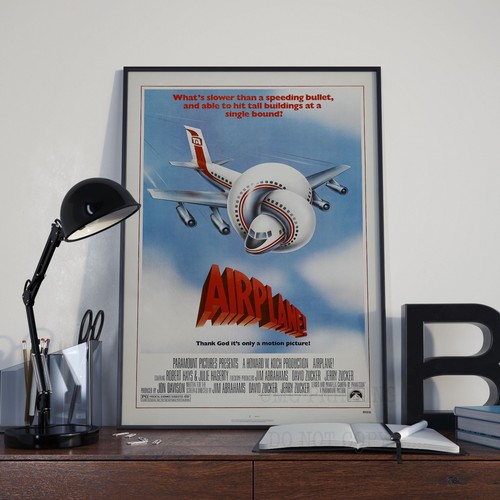 Funny airplane movie film - 80's,