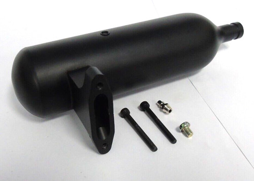 Nitro muffler alloy exhaust - nitro,