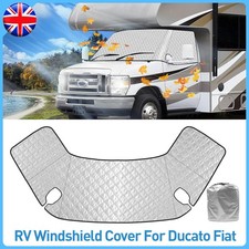 Motorhome Thermal Windscreen Screen Cover Wrap Black Out Blinds For Fiat Ducato~