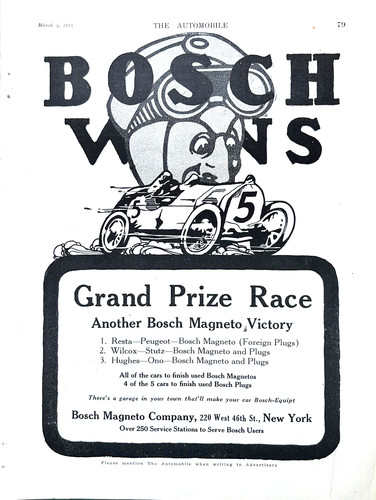 Bosch magneto 1915 ny - magneto, ad