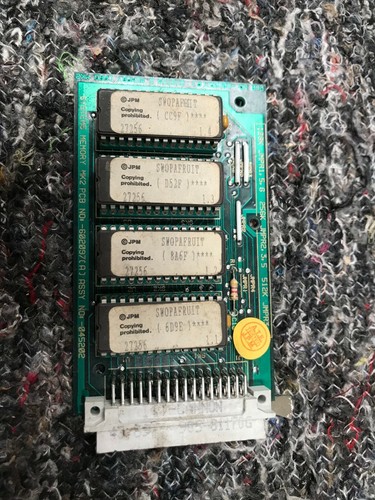 Jpm system program card - 5, with
