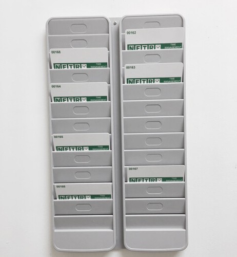 Swipe card wall racks 24 - swipe,