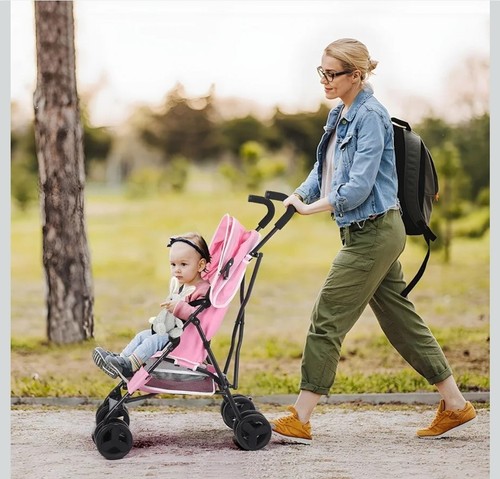 Pushchair with adjustable - with,