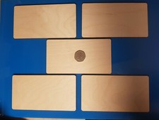 Birch Plywood Rectangle 16 x 8.5cm Plaques Signs Pyrography Blanks 3mm