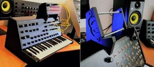 UNIWAVE Korg SQ-1 Cradle Stand  (Sits on Korg MS20 Mini)  in Dark Valchromat