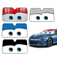 Cartoon Eye Visor Car Windshield Sun Shade SUV Auto Front Window Shield Cover