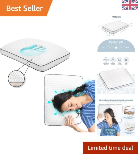 Flat round memory foam pillow - memory,