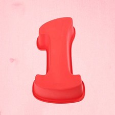  Silicone Cake Number 1 Shape Nonstick Reusable Chocolate Cake Dessert