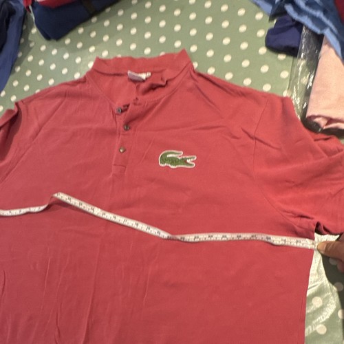 Lacoste men pink piqué - men’s,