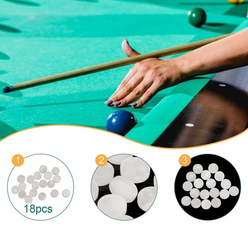 18x pool table marker - table, dots