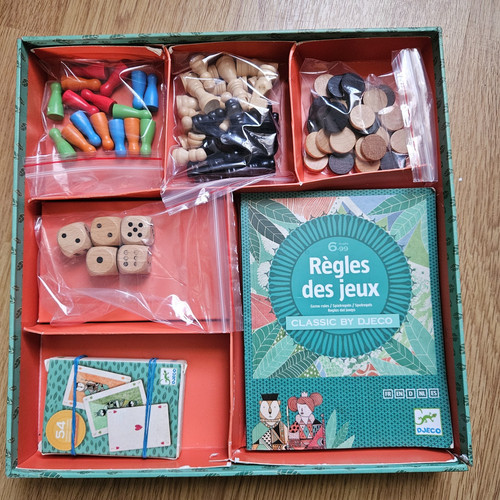 Djeco classic board games - classic,