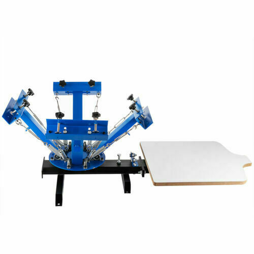 Color station silk screen - 4-color,