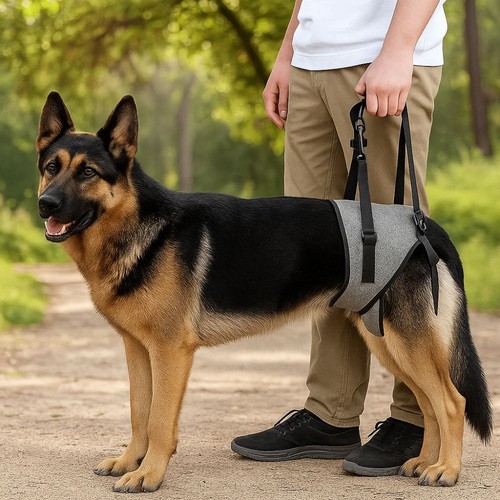 Adjustable dog lift harness - lift,