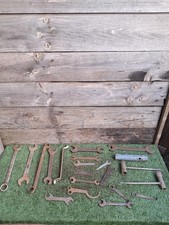 Job Lot Vintage Spanners Mixed