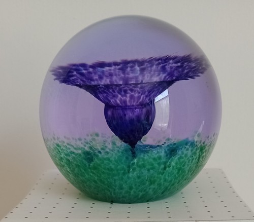 Caithness crystal flower - crystal, of