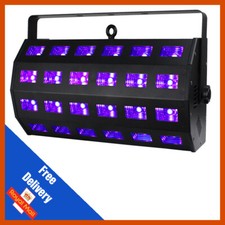 EQUINOX UV POWER FLOOD 24 X 3 WATT UV LED DJ DISCO BLACK LIGHT STROBE EFFECT DMX