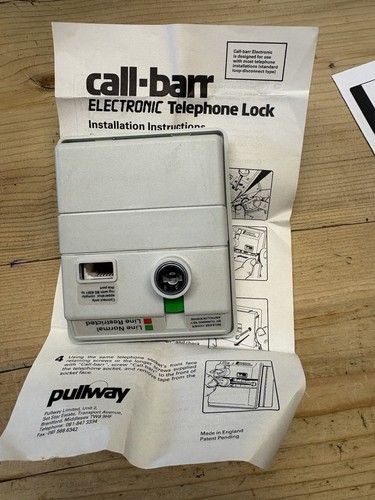 Call barr electronic telephone - call-barr,