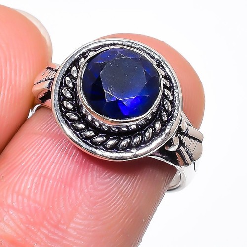 Blue tanzanite gemstone 925 - blue,