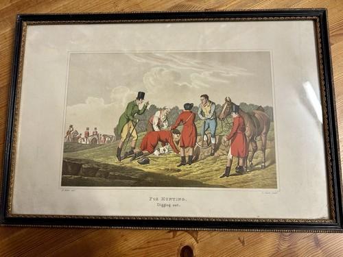 Antique framed picture - framed,