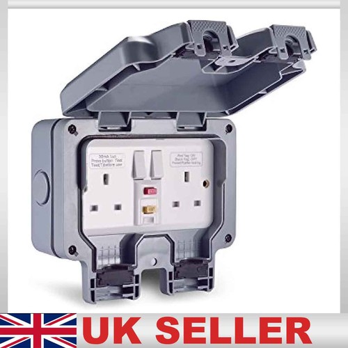 Ip66 weatherproof gang - gang, 13a