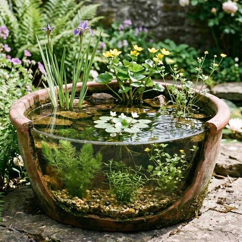 Wildlife container pond plant - wildlife,