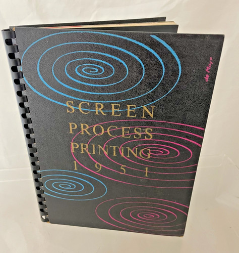 Screen process printing 1951 - screen,