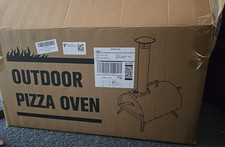 Multi-Fuel Pizza Oven Outdoor 12" Portable Wood Gas Fired Pizza Oven NEW
