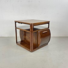 1930s 'VINTAGE ART DECO WALNUT COCKTAIL DRINKS CABINET BY INCORPORALL #4687