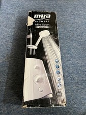 MIRA SPORT WHITE/CHROME 9KW ELECTRIC SHOWER