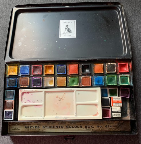 Vintage rare japanned black - japanned,