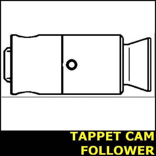 Tappet cam follower exhaust - cam,