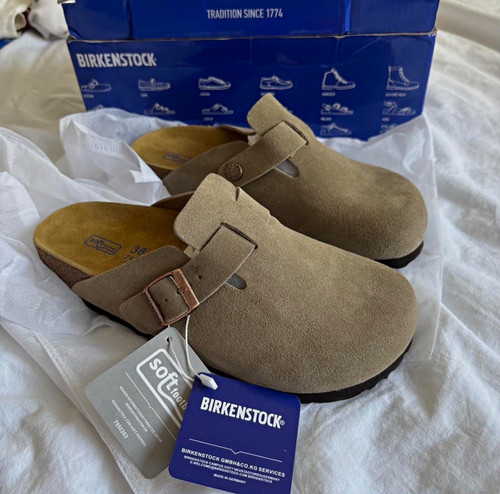 Birkenstock boston taupe - birkenstock,