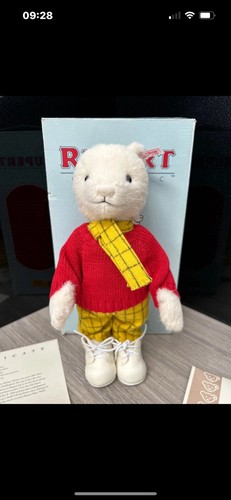 Steiff rupert bear led ean - rupert,