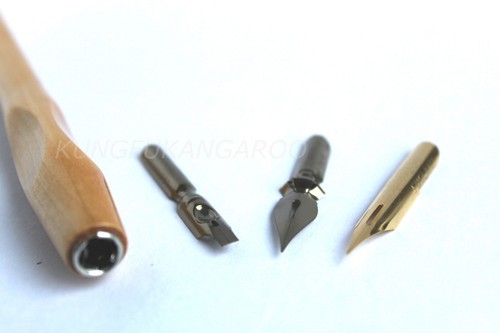 Nibs wood dip - nibs, holder