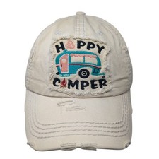 Happy Camper Strapback Hat