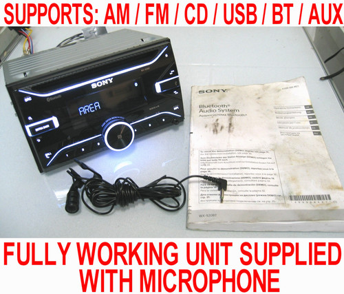 Sony 920bt car stereo radio - sony,