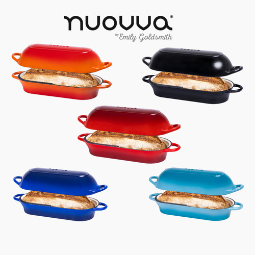 Nuovva enamel cast iron bread - cast,