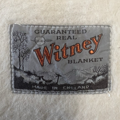 Witney double blanket - witney, cream