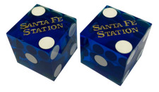ACTUAL LAS VEGAS CASINO DICE /